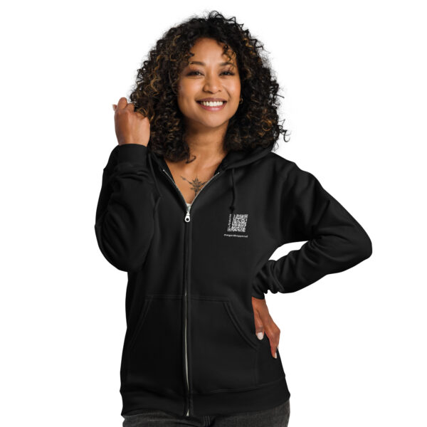 Unisex zip-hoodie #plassile
