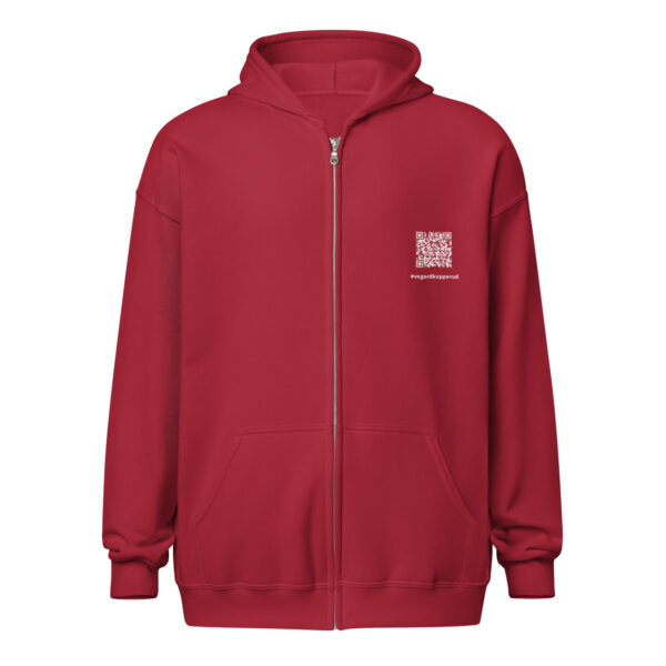 Unisex zip-hoodie #plassile