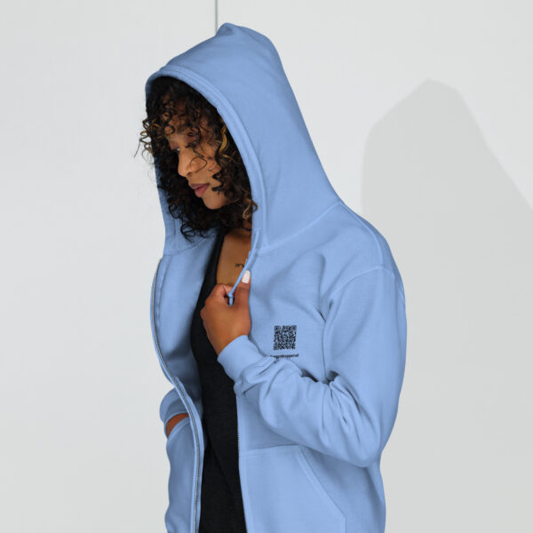 Unisex zip-hettegenser #plassile