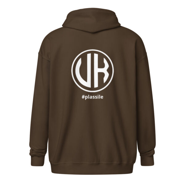 Unisex zip-hoodie #plassile