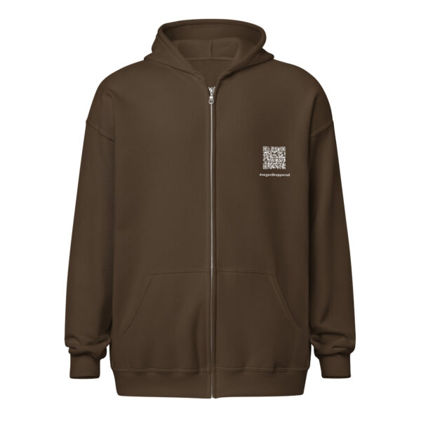 Unisex zip-hoodie #plassile