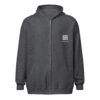 Unisex zip-hoodie #plassile