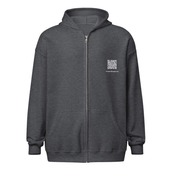 Unisex zip-hoodie #plassile