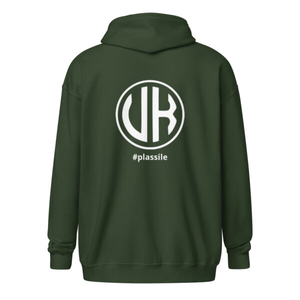 Unisex zip-hoodie #plassile