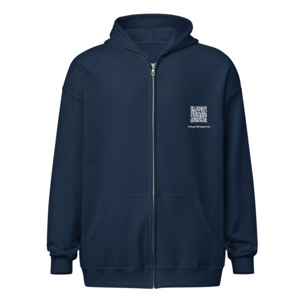 Unisex zip-hoodie #plassile