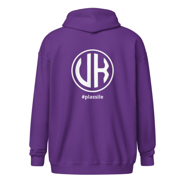 Unisex zip-hoodie #plassile