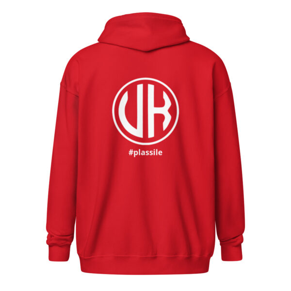 Unisex zip-hoodie #plassile