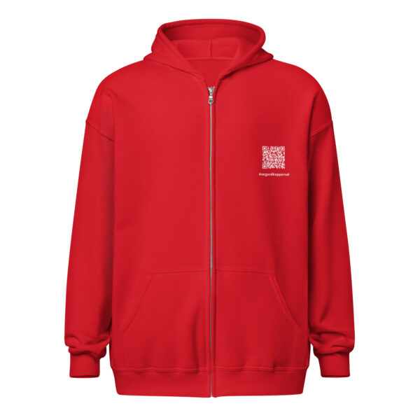 Unisex zip-hoodie #plassile