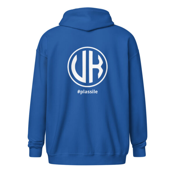 Unisex zip-hoodie #plassile