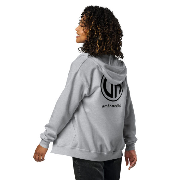 Unisex zip-hoodie #måbaresidet!