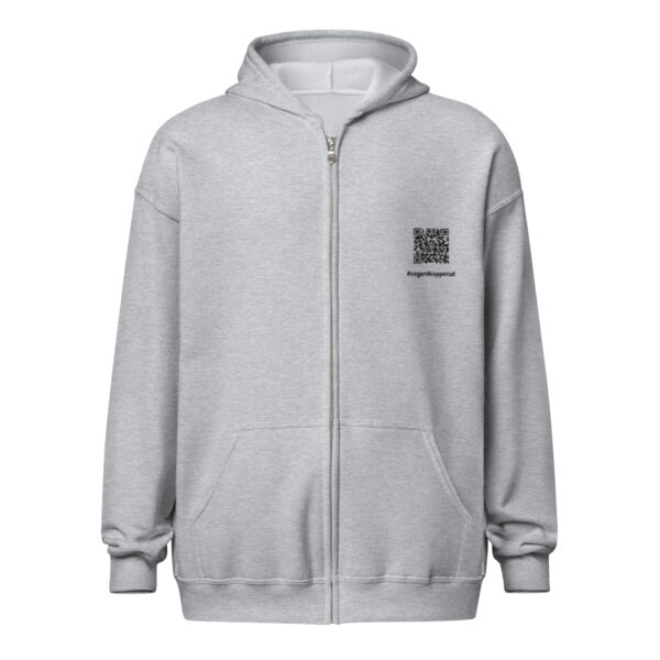Unisex zip-hettegenser #plassile