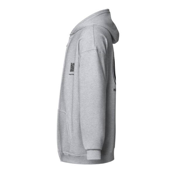 Unisex zip-hoodie #måbaresidet!