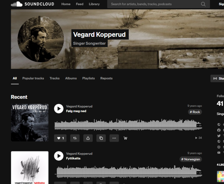 Vegard Kopperud SoundCloud